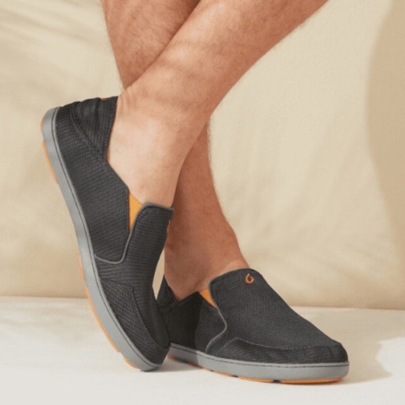 Olukai Men's Nohea Mesh Slip-On Shoes Size 13 Upper Mesh Collapsable Back - Picture 1 of 9